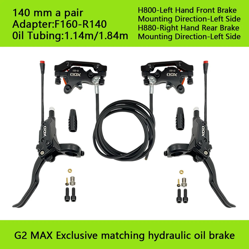 Electric Scooter Hydraulic Disc Brake H800/H880 for KUKirin G2 MAX China Mainland – Car Accessories | MotorWorld Marketplace