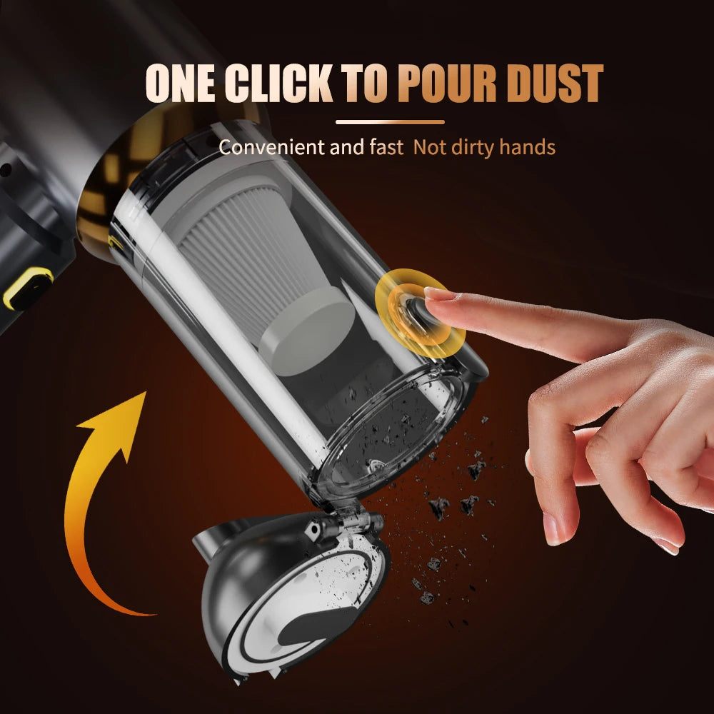 CENRR Cordless Car Vacuum, Strong Suction, Pro – Car Accessories | MotorWorld Marketplace