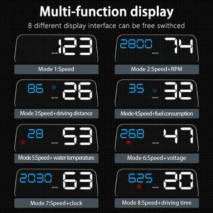 C500 Blue OBD/T900 HUD GPS Turbo Gauge LCD Odometer – Car Accessories | MotorWorld Marketplace