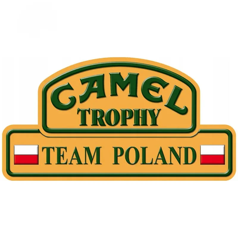 Camel Trophy Racing Helmet Sticker, Waterproof, UV Proof