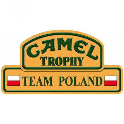 Camel Trophy Racing Helmet Sticker, Waterproof, UV Proof