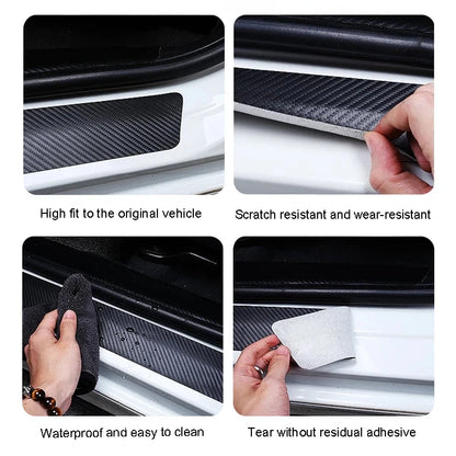 Carbon Fiber Door Sill Protectors for GMC