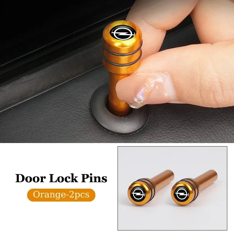 Door Lock Pins Knobs For Opel Corsa Astra Zafira