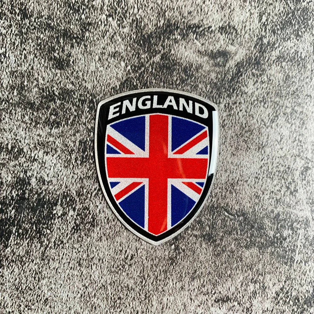 3D Reflective National Flag Sticker Motorcycle Parts Car Decal Korea France Russia Spain Brazil Chile ukraine British Italy USA ENGLAND – Car Accessories | MotorWorld Marketplace