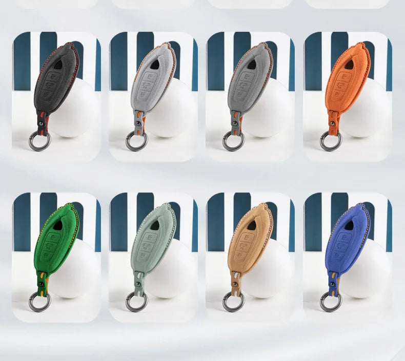Premium Suede Key Case for Lamborghini Urus & Revuelto