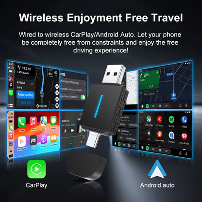 Clé USB Android Auto CarPlay 2 en 1 Type-C pour Chevy/VW