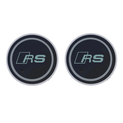 LED Cup Holder Coaster Lights for Audi A1-A8 Q Series S RS
