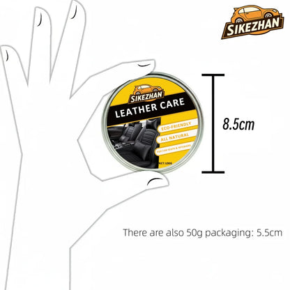 Premium Car Leather Care Balm – Universal, Odorless, Clear