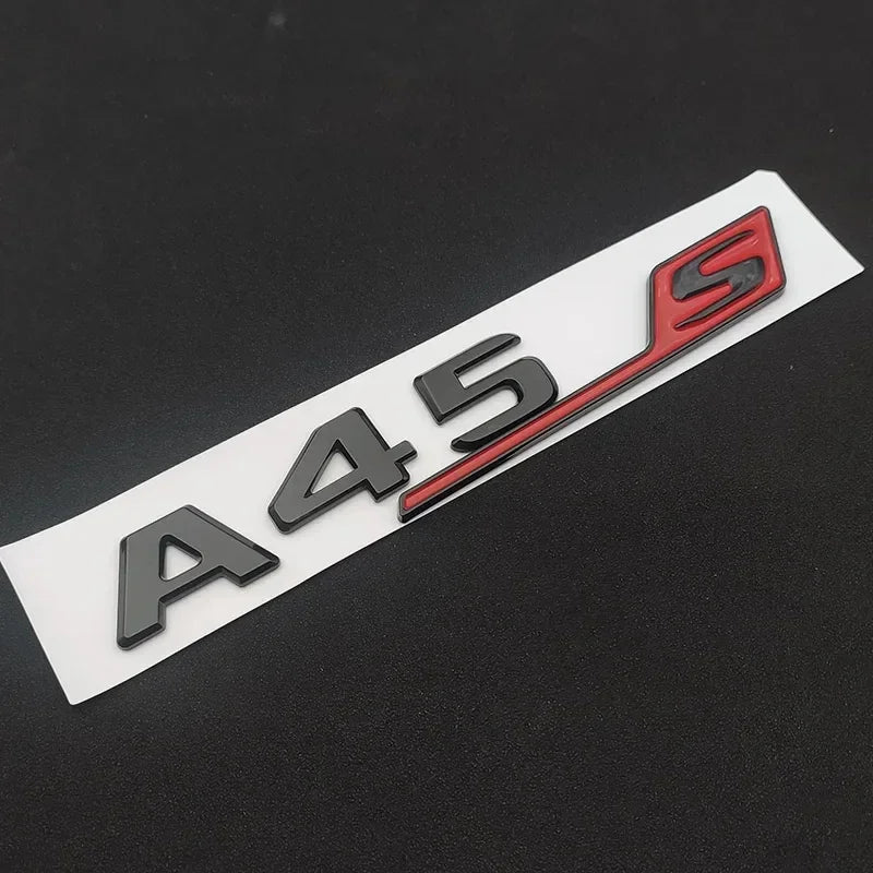 ABS Chrome Trunk Emblem for Mercedes A35 A45 AMG W177/W176
