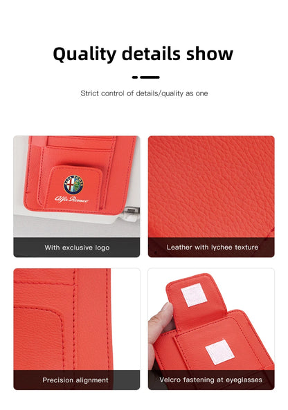 Alfa Romeo Sun Visor Organizer Clip—Pro Storage Solution