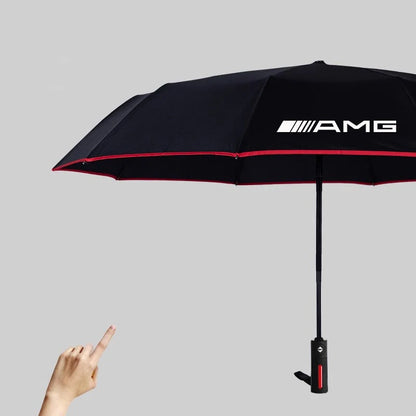 Mercedes-Benz Windproof Rain Sunshade Foldable Umbrella