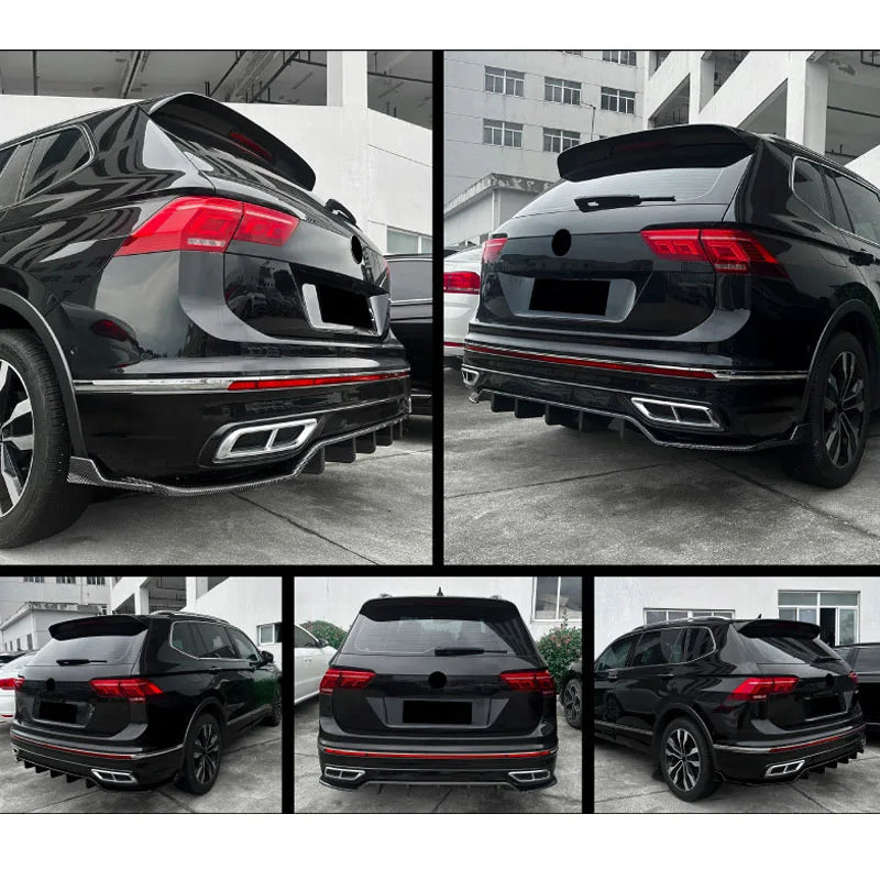 VW Tiguan MK2.5 R Line 2021-2023 Rear Diffuser Lip Kit – Car Accessories | MotorWorld Marketplace