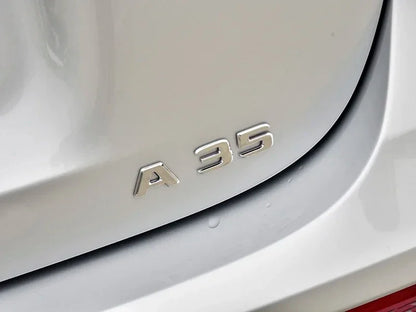 ABS Chrome Trunk Emblem for Mercedes A35 A45 AMG W177/W176