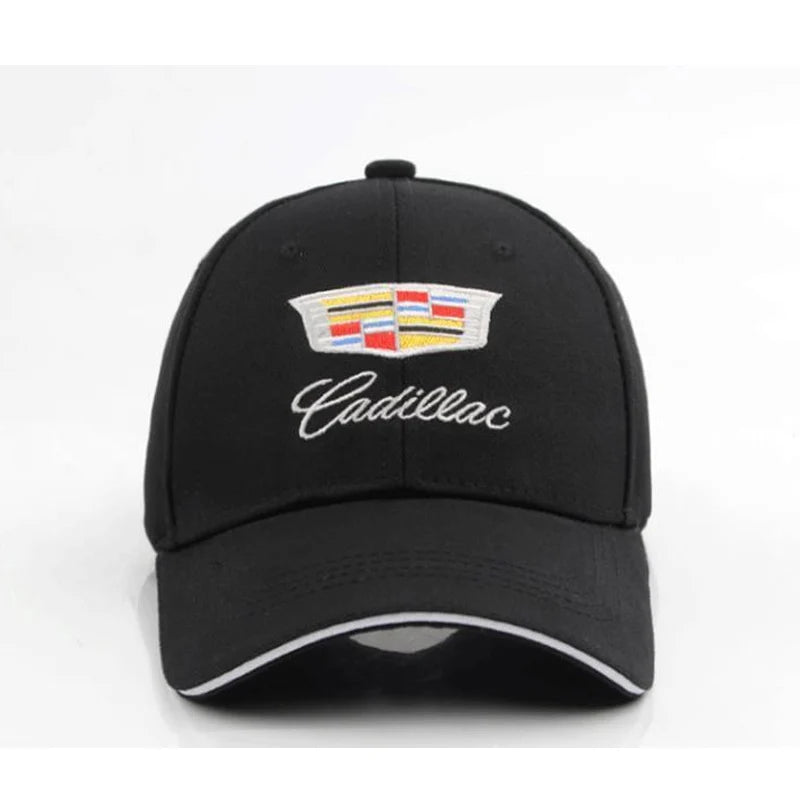 (NOT SOLD TO USA) Cadillac Snapback Hat – Cotton Sun Cap for XT4 CT5 Escalade