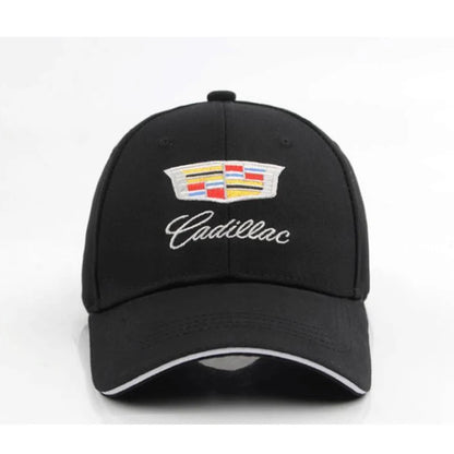 (NOT SOLD TO USA) Cadillac Snapback Hat – Cotton Sun Cap for XT4 CT5 Escalade