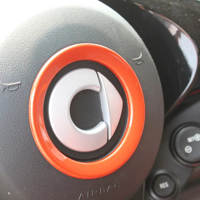 Steering Wheel Center Cap Ring for Smart 453 Fortwo/Forfour