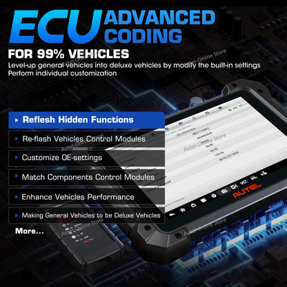 Autel MK908 II Pro Scanner 10.1" Advanced ECU Coding 40+Svc – Car Accessories | MotorWorld Marketplace