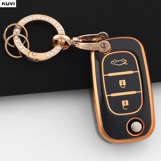 TPU Key Case for Renault, LADA—Durable Fob Cover