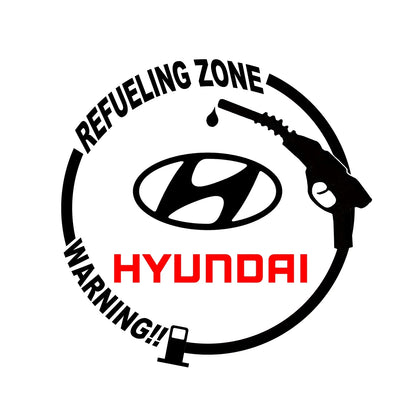 Hyundai Tucson Fuel Tank Emblem Decal – Waterproof Vinyl