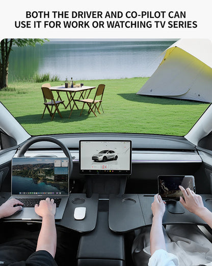 Tesla Model X/S/3/Y 2018-2025 Steering Wheel Desk Tray