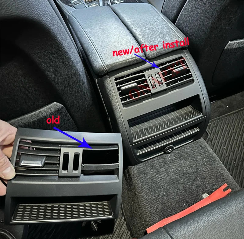 Grille de ventilation de climatisation pour BMW F10 F11 F18, conduite à gauche, arrière, gauche et droite