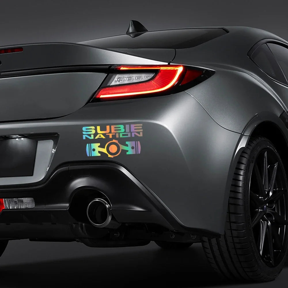 SUBIE Nation JDM Sticker 20x10.7cm for Subaru WRX BRZ STI – Car Accessories | MotorWorld Marketplace