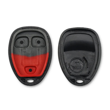 KEYYOU 2pcs Remote Key Shell for Chevy Tahoe GMC Yukon 07-14