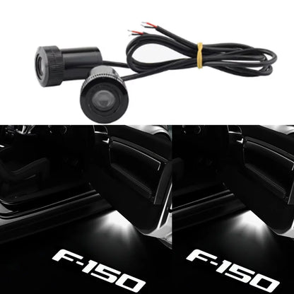 White F-150 Door Logo Projector Light – OEM Style Upgrade