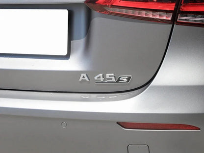 ABS Chrome Trunk Emblem for Mercedes A35 A45 AMG W177/W176