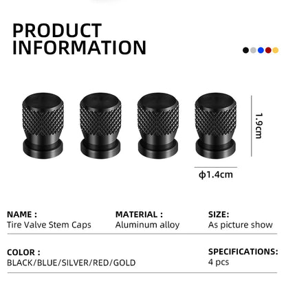 Nissan Juke Valve Stem Caps - Waterproof, Dustproof