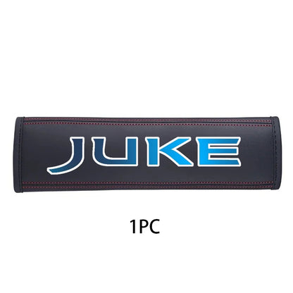 Premium Cowhide Seat Belt Protector Cover for Nissan Juke