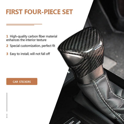 ABS Carbon Fiber Gear Knob Trim for Lexus