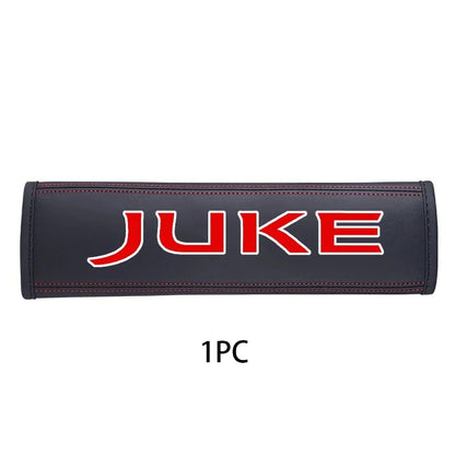 Premium Cowhide Seat Belt Protector Cover for Nissan Juke