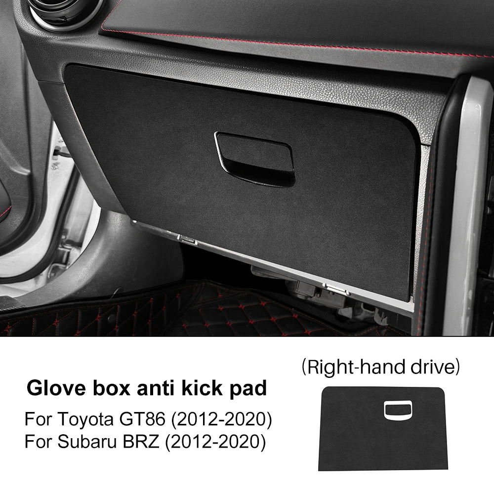 BRZ/GT86 2012-2020 Suede Copilot Box Anti-Kick Protector Right Hand Drive – Car Accessories | MotorWorld Marketplace