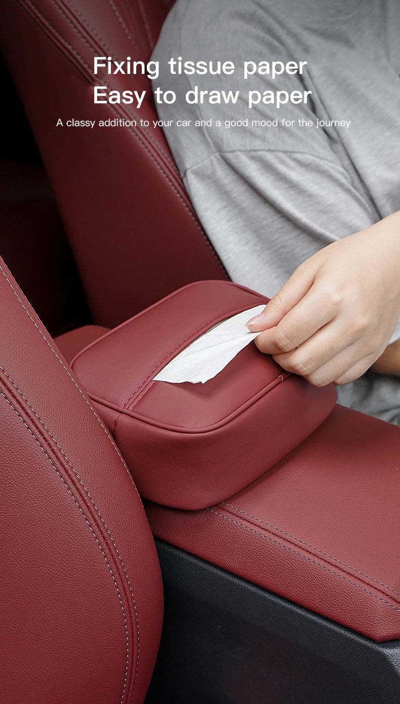 Hyundai Genesis N-LINE Armrest Tissue Box & Sunshade Kit