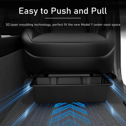 Tesla Model Y Juniper 2025 Under Seat Storage Organizer Box