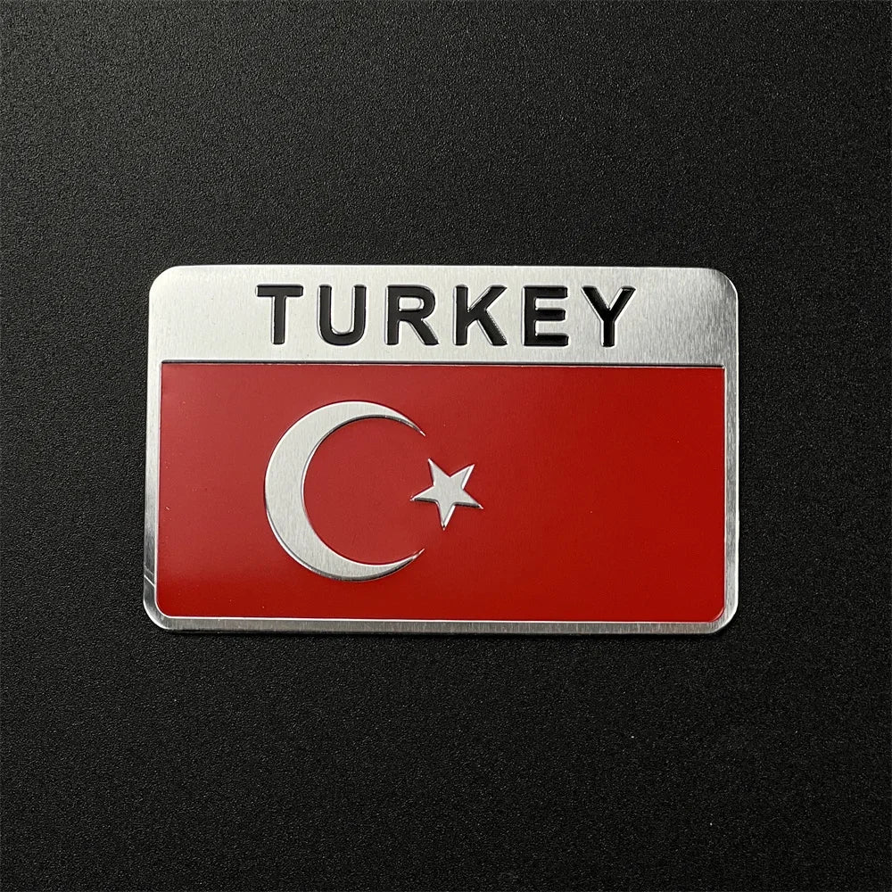 Premium National Flag Stickers, Exalt