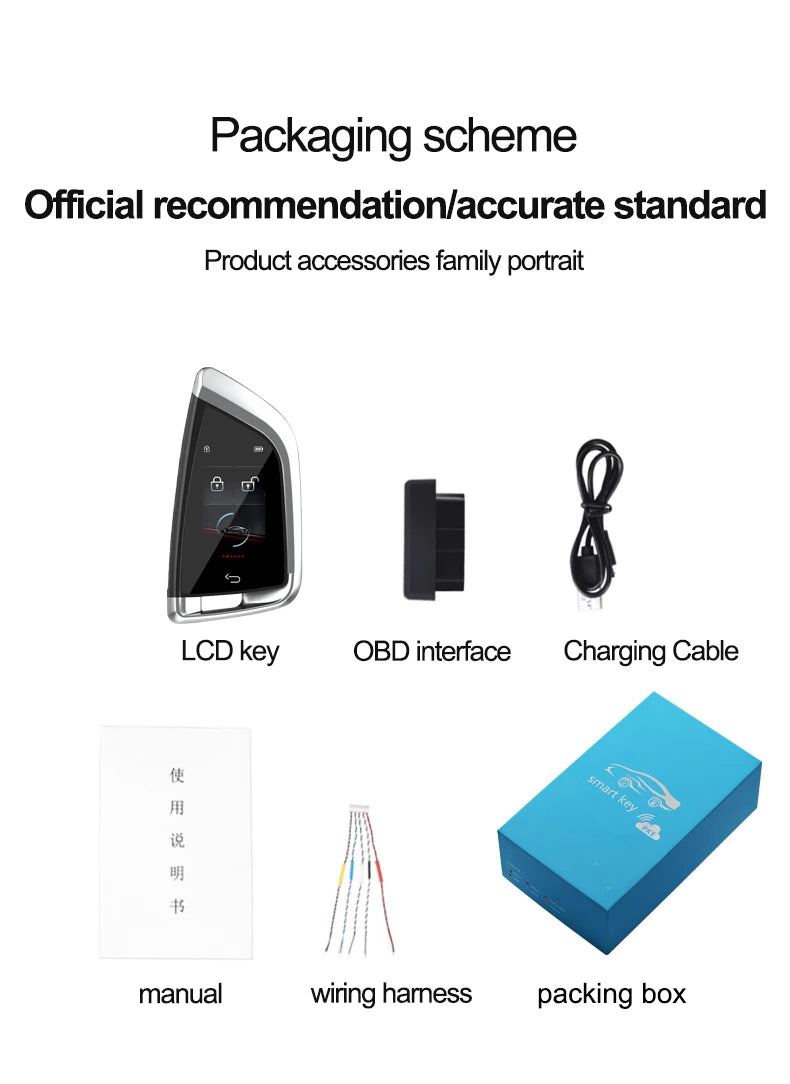 CF568 Universal LCD Smart Key for BMW, Benz, Audi, More – Car Accessories | MotorWorld Marketplace