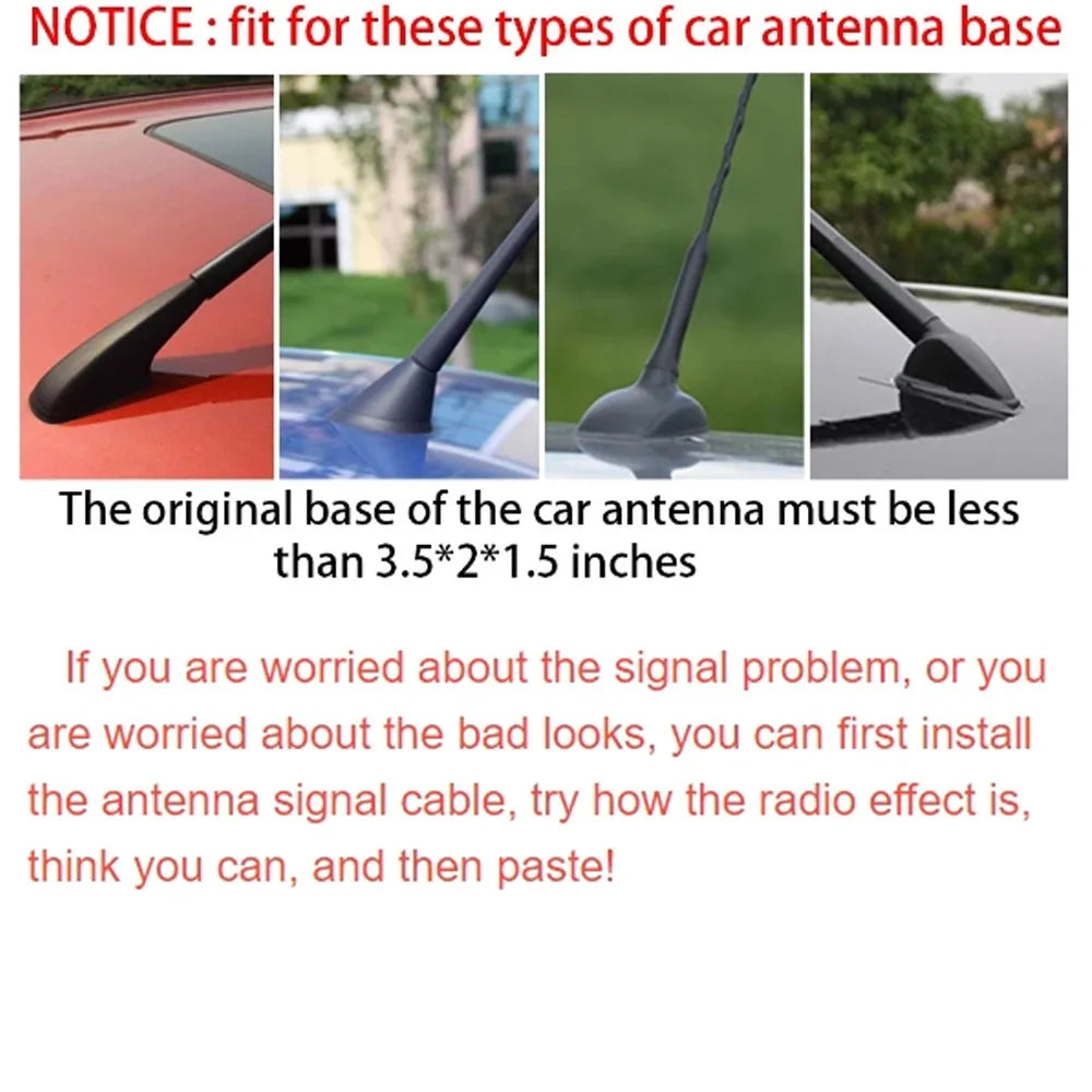 Universal Shark Fin Car Antenna – Boost Signal & Pro Style – Car Accessories | MotorWorld Marketplace