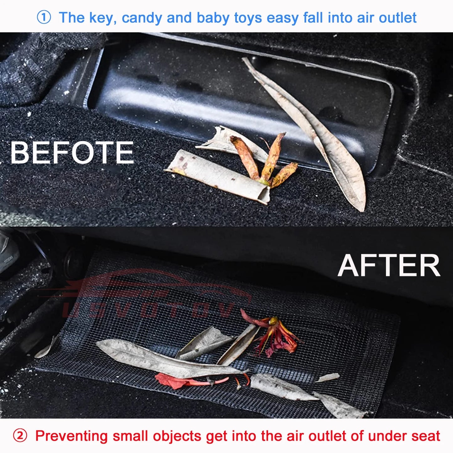 Tesla Model 3/Y Air Vent Protector Dust Mesh 2021-2024