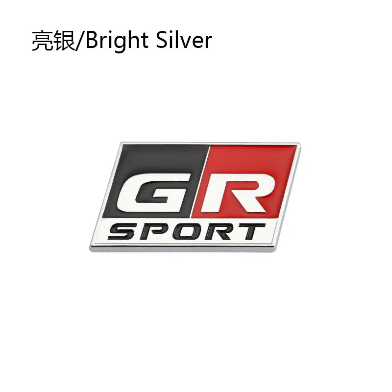 GR Sport Hood Grille Emblem Badge for Toyota/Lexus
