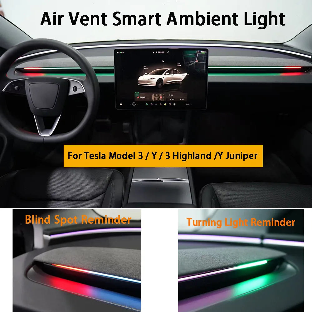 (NOT SOLD TO USA) Smart Air Vent & BSD System for Tesla Model 3/Y 2021+ – Car Accessories | MotorWorld Marketplace