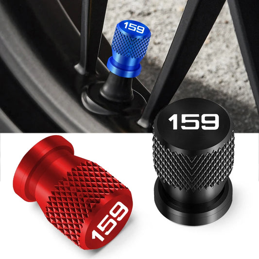 Alfa Romeo 159 Tire Valve Caps Waterproof Logo Stem Covers