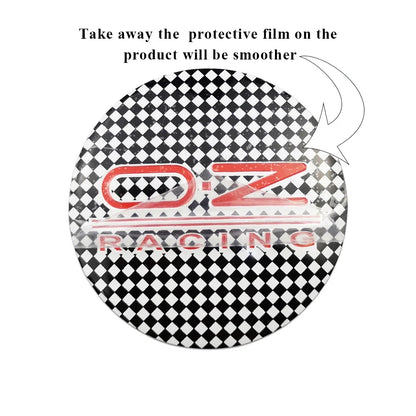 Universal OZ Racing Wheel Center Hub Cap Badge