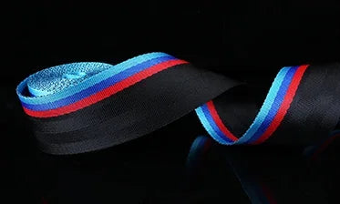 **3.6M Racing Seat Belt Webbing – Reinforced, Certified Safety** Three color – Car Accessories | MotorWorld Marketplace