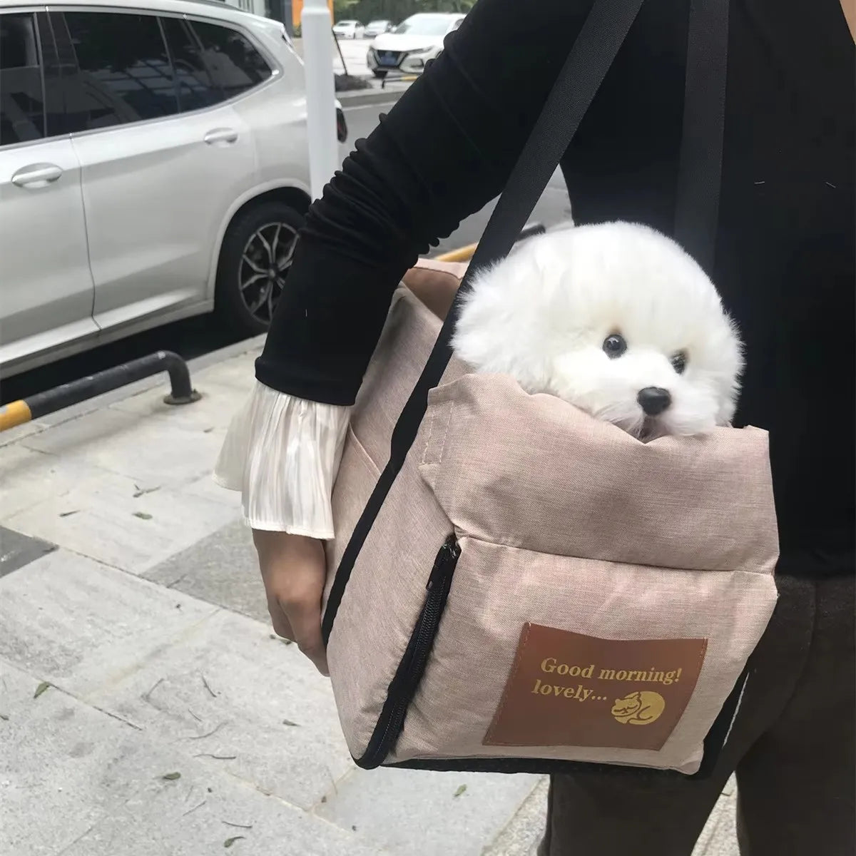 Portable Pet Car Seat & Carrier – Safe Travel for Small Pets – Car Accessories | MotorWorld Marketplace