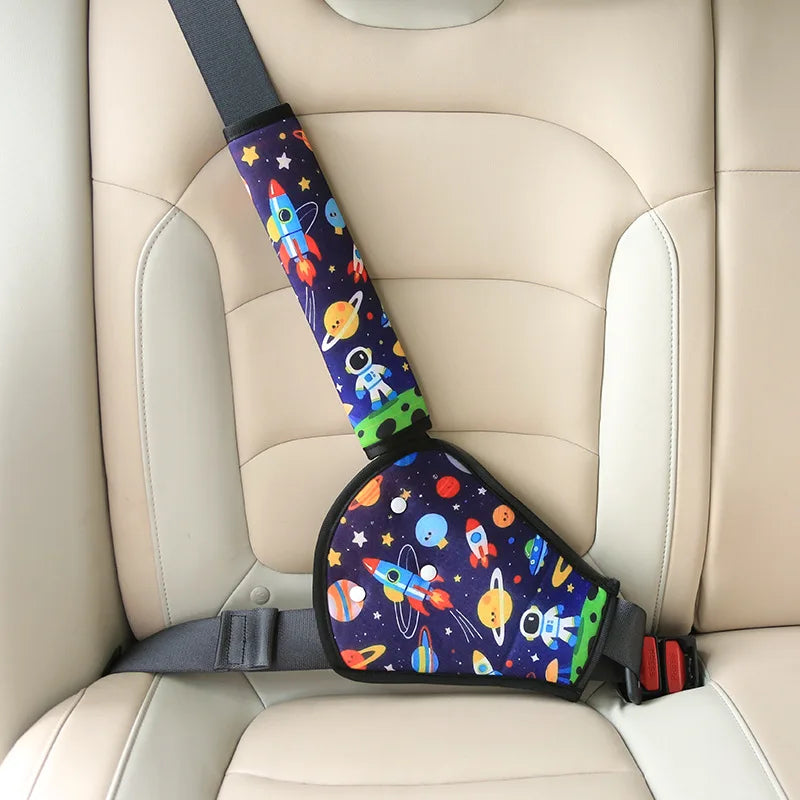Car Child Safety Belt with Shoulder Guard & Neck Limiter 2 Pcs-set-Space – Car Accessories | MotorWorld Marketplace