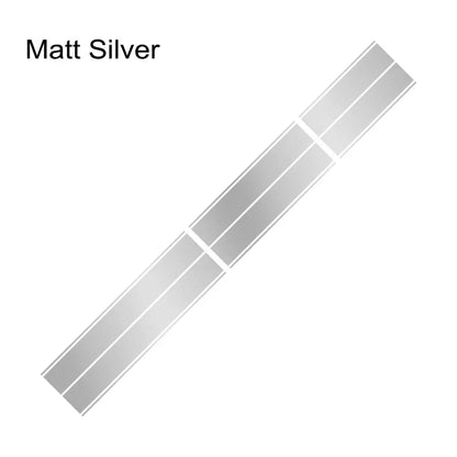 Mustang EcoBoost Shelby GT Hood & Roof Stripe Decal Set Matt Silver – Car Accessories | MotorWorld Marketplace
