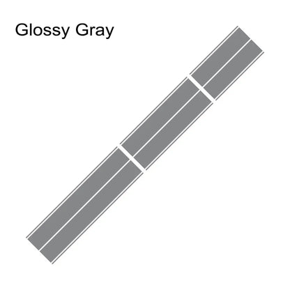 Mustang EcoBoost Shelby GT Hood & Roof Stripe Decal Set Glossy Gray – Car Accessories | MotorWorld Marketplace