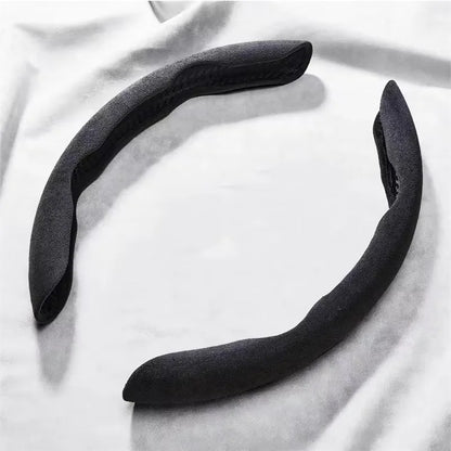 Brown Suede 38CM Universal Steering Wheel Cover Non-Slip Black – Car Accessories | MotorWorld Marketplace